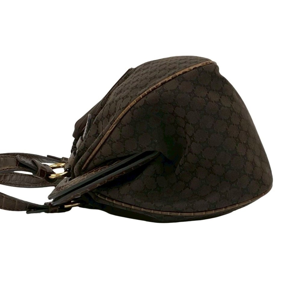 CELINE Brown Leather Tote Bag - Picture 5 of 10